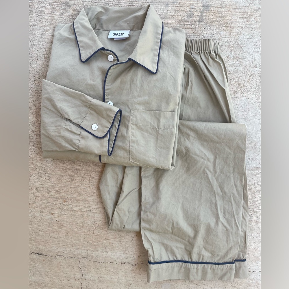 Sleepy Jones Pajama Set, Size M